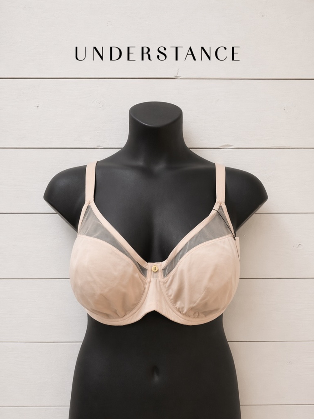 UNDERSTANCE 42DDD soutien-gorge rose tendre – NWT